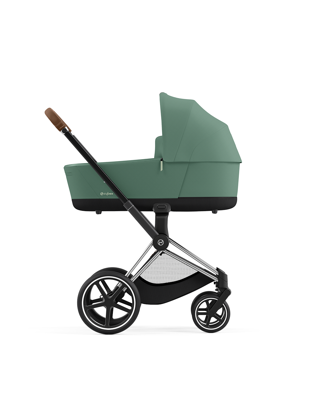 Priam Lux Carry Cot - Leaf Green